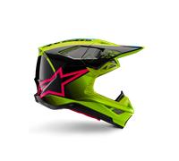 Alpinestars Casco Supertech M10 Unite ECE 22.06 Yellow Fluo Black Diva Pink Gl