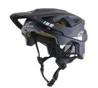 Alpinestars Casco Vector Tech A1 MTB ECE Black Light Gray Matt