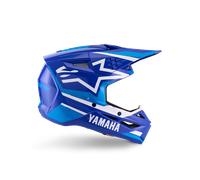 Alpinestars Casco Yamaha S-M3 ECE 22.06 Blue White Glossy, Talla: XXL