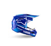 Alpinestars Casco Yamaha S-M3 Juvenil ECE 22.06 Blue White Glossy, Talla: YS