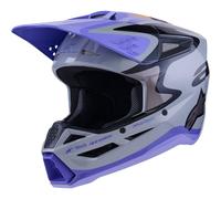 ALPINESTARS Cascos Jettson S-M3 Grey / Purple / Black 2026 M