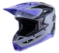 ALPINESTARS Cascos Jettson S-M3 Junior Grey / Purple / Black 2026 YL