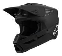 Casco de motocross Alpinestars S-M3 Solid negro mate XL