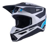 ALPINESTARS Cascos S-M3 Heat Silver / Blue / Black Matt 2026 M
