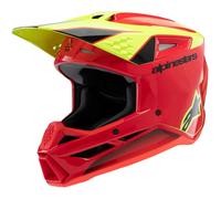 ALPINESTARS Cascos S-M3 Youth Fray Red / Yellow Fluo / Black 2025 S