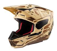 ALPINESTARS Cascos S-M5 Mineral Dark Brown / Kangaroo Matt 2024 L