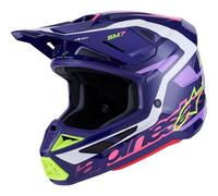 ALPINESTARS Cascos S-M7 Deed Purple / Pink 2026 L