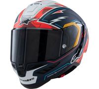ALPINESTARS Cascos Supertech R10 Acosta LE Blue / Red / White Matt XXL