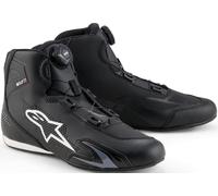 Alpinestars Celer Zapatillas de motociclismo, negro-blanco, tamaño 48 para Hombres
