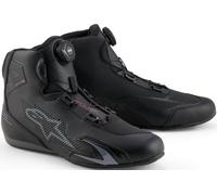 Alpinestars Celer Zapatillas de motociclismo, negro/gris oscuro, Talla 7