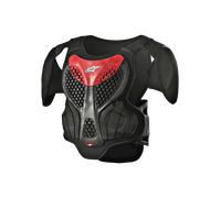 Alpinestars Chaleco Protector A-5 S Juvenil Black Red, Talla: L/XL