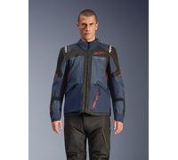 Alpinestars Andes V4 Drystar impermeabile Giacca tessile moto, blu/nero, 6XL