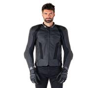Alpinestars Chaqueta De Cuero Missile V3 Airflow Black Black, Talla: 56