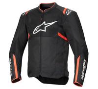 Alpinestars T-Sps Air V2 Giacca tessile da moto, nero/rosso, L