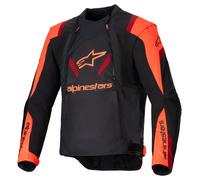 alpinestars Chaqueta de tela T-Stunt Air Negro/Rojo XL hombres