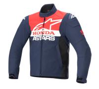 Alpinestars Chaqueta Honda SMX Impermeable Softshell Night Navy Black Bright Red
