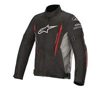 Alpinestars Chaqueta moto Gunner V2 Wp Jacket Black Gray Red, Negro/Gris/Rojo, XXL