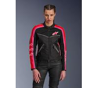 Alpinestars Chaqueta Stella T-Dyno Air Black Bright Red Fuchsia, Talla: M