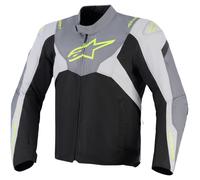 alpinestars Chaqueta textil Alpinestars T-Jaws V4 WP Chaqueta de tela Negro/Gris M hombres