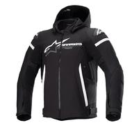 Chaqueta Alpinestars Zaca Waterproof Negro y blanco L
