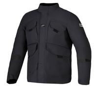 Alpinestars Altan Drystar Chaqueta Textil de Motocicleta Impermeable, negro, Talla 3XL
