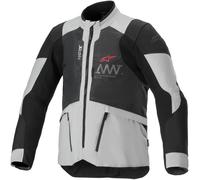 Alpinestars AMT-7 Air Chaqueta Textil Moto, negro-gris-blanco, tamaño L para Hombres