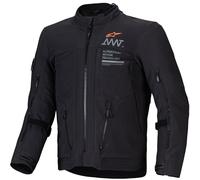 Alpinestars AMT-8 Stretch Drystar XF Chaqueta textil de moto impermeable, negro, tamaño 4XL para Hombres