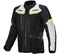 Alpinestars Bogotá Pro, chaqueta textil Drystar XL male Negro/Gris Claro/Amarillo Neón
