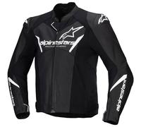 Alpinestars Faster V3 Airflow, chaqueta de cuero 52 male Negro/Blanco