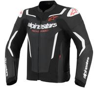 ALPINESTARS Chaquetas GP Force V2 Leather Airflow Black / White 48