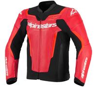 ALPINESTARS Chaquetas GP Force V2 Leather Airflow Red / Red Fluo 46