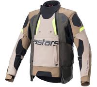 ALPINESTARS Chaquetas Halo Drystar Dark Khaki / Sand / Yellow Fluo 3XL