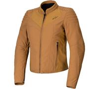 Alpinestars Isla WR Chaqueta textil de moto para mujer, marrón, tamaño M