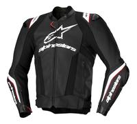 Alpinestars Missile V3 Ignition, chaqueta de cuero 54 male Negro/Blanco