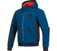Alpinestars Moblast WP Chaqueta textil impermeable para motocicleta, Azul claro/azul oscuro, Talla 3XL