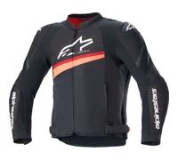 Alpinestars Chaquetas Moto T-GP Plus R V4 Airflow Md Negra/Rojo Fluo