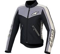 Alpinestars Stella T-Dyno WR Chaqueta textil de moto para mujer, negro-gris, tamaño XL