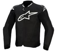 Alpinestars T-GP Air Chaqueta textil de motocicleta perforada, negro, Talla M