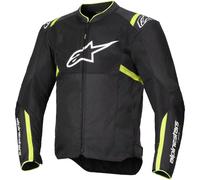 Alpinestars T-Sps Air V2 Chaqueta Textil Moto, negro-amarillo, tamaño S para Hombres