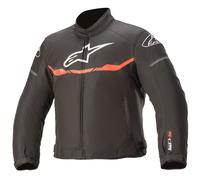 Alpinestars T-Sp S, chaqueta textil impermeable niños 140 male Negro/Rojo Neón