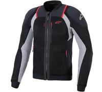 Chaqueta de Moto Alpinestars Troop-Air PRO Negro/Gris/Rojo brillanteXL Negro,Gris,Rojo brillante