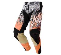 Alpinestars Charger Pantalones Motocross 2013, Dorado/Blanco/Rojo, Talla 28