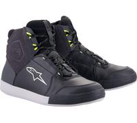 Zapatillas Alpinestars Chrome Drystar Negro-gris oscuro-amarillo fluor 9 (EU 42)