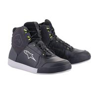 Zapatillas Alpinestars Chrome Drystar Negro-gris oscuro-amarillo fluor 10 (EU 43)
