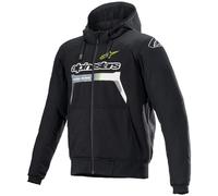 Alpinestars Chrome Ignition Hoodie - Talla S BLACK YELLOW FLUO