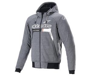alpinestars Chrome Ignition Motocicleta Sudadera Gris/Negro/Blanco 2XL hombres