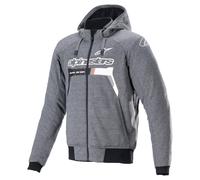 alpinestars Chrome Ignition Motocicleta Sudadera Gris/Negro/Blanco L hombres