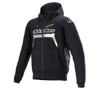 alpinestars Chrome Ignition Motocicleta Sudadera Negro/Gris/Blanco XL hombres