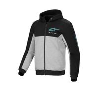 Alpinestars Chrome V2 Sport Moto Motocicleta Sudadera con Capucha Negro...