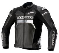 alpinestars Com. Cuero GP Force Chaqueta Negro/Blanco 58 hombres
